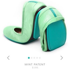 Mint Green Tieks - PRICE IS FIRM